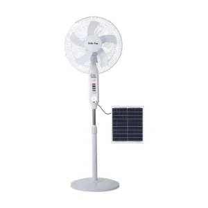 Home Usage Solar AC DC Electric Fan with Solar Panels Eco friendly Home Fan Mw02 Mosquito control