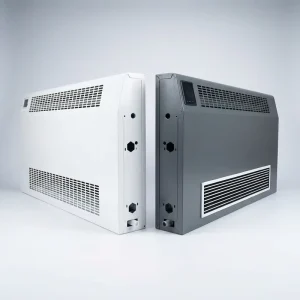 Home Use Smart Energy Saving Silent Wall Mounted Slim Chilled Water DC Fan Coil Unit for Heating and Cooling with CE