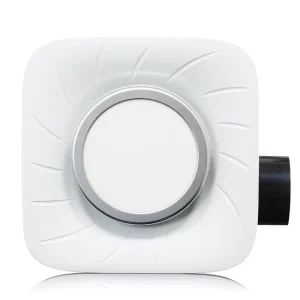 Hon&Guan Bathroom Exhaust Fan with Light 45 Watts & Low Noise 110V 220V Ceiling Other Ventilation Fans Residential Extractor