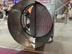 Horn Mouth Electric Stainless Steel Cross Flow Fan Low Noise Double door OEM ODM