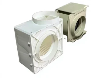 Hospital School Laboratory High Air Volume Industrial Micro PP Centrifugal Exhaust Fan Blower Axial Flow Winband