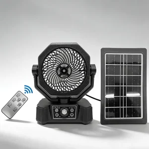 Hot Sales Portable Rechargeable Fan 20000mAh Battery USB Fan With LED Light Bank Fan Table Air Cooling Fan