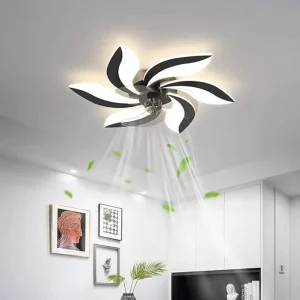 Hot Sales Ultra Quiet Ceiling Fan with Light High Power Smart Electric Fan for Living Room & Bedroom