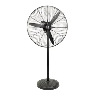 Hot Selling 20 26 30 Inch Heavy Duty Industrial Electric High Velocity Pedestal Fan with Copper Motor