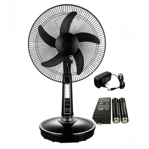 Hot Selling Fans DC 12v Fan Table Rechargeable Portable Mini 16 18 Inch AC Fan DC With Usb Light