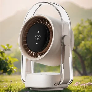 Hot Selling Portable Bladeless High Speed Bathroom Fan USB Rechargeable Strong Wind for Home Office Car Outdoor Use