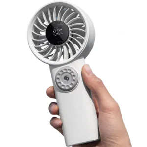 Hot Selling Portable Handheld Fan Stand on Desk Hang Neck Fan Personalized Handheld Battery Operated Fan