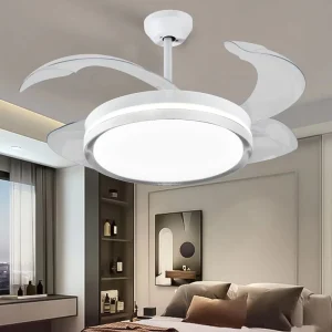 Hot Selling White LED Nordic Ceiling Fan Light Classic Ceiling Lamp Led Ceiling Lamp Fan Light Living Room Lamps