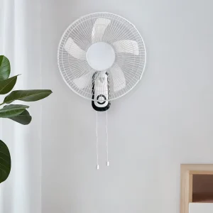 Hot White Metal Grille 16 inch Wall Fan 40W Energy saving Household Electric Fan
