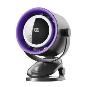 Hot in Europe Air Cooling Fan Desktop Air Circulator Fan Strong Airflow Adjustable Tilt Silent Desktop Cooling Fan