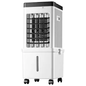 Household Cold Air Blower with 4 Wheels Spray Floor standing Cold Fan Intelligent Air Conditioning Fan
