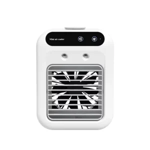 Household Mini air Conditioner Fan Cooler Office Humidification Spray Desktop Small Fan Dormitory New Electric Fan