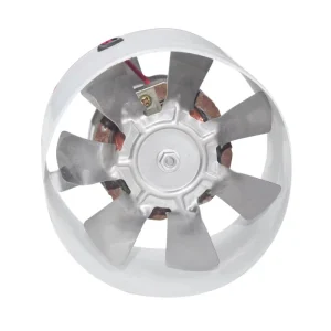 Household Powerful Silent Round Bathroom Kitchen Large Suction Ventilation Exhaust Fan Duct Exhaust Fan