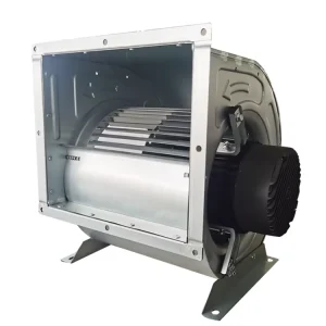 Hoyofan 9 9 Tunnel Ventilation Centrifugal Fan 2000 Cfm EC Motor Blower Free Standing Galvanized Sheet Housing Fan CE 230V 1000W