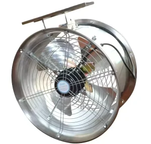 Huayi High Performance Wall Mounted Axial Exhaust Fan Electric Stainless Steel OEM for Greenhouse Industrial Ventilation
