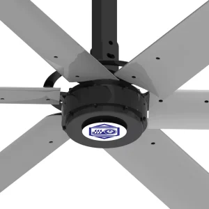 Hvls Industrial Ceiling Fan 7.3 m Aluminum 6 Blade 24 Feet