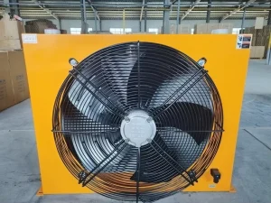 Hydraulic Air Cooler AH2431T-CA Cooling Fan Air-Cooled Oil Radiator Hydraulic Station System AC220V/380V DC24V/12V
