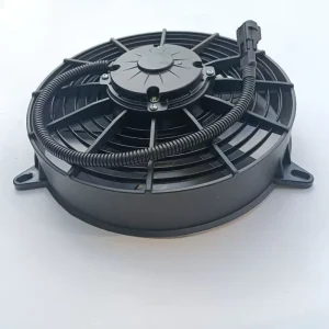 Hydraulic System Cooling Fan Hydraulic Oil Radiator Electric Fan for Construction Machinery Mixer Pump Truck Crane