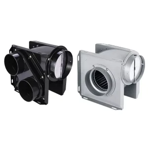 Hydroponic Ventilation 4 6 8 10 12v 2 Inch Exhaust Fan Blower with Metal Blades Ball Bearing OEM