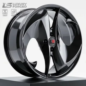 Hyper Silver Monoblock Forged Wheels 18 19 20 Inch 5×120 Deep Concave Sport Rims Custom Set