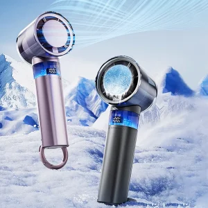 IMYCOO New Arrivals Portable Rechargeable Cooling Turbo Mini Fan Summer High Speed Wind 100 Gears Handheld Fan KC PSE