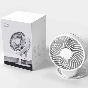 IMYCOO New Arrivals Portable Rechargeable Desk Clip Fan Custom Logo Wall mounted Mini USB Clip Fan With Magnet for Summer Gift