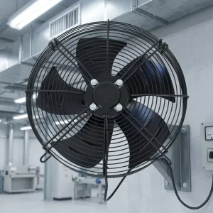 IP54 450mm AC Axial Fan 220V 380V 50Hz 60Hz Carbon Steel Blade Ventilation Fan
