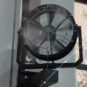 IP65 24-Inch Wall-Mounted Industrial Outdoor Mist Fan