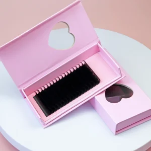 Individual Eyelash Extensions and Mink Eyelashes Private Label Eyelash Packaging Boxes