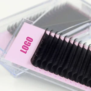 Individual Lash Tray Cashmere Eyelash Extensions 0.02 0.03 0.04 Handmade Fans Volume Lash Tray
