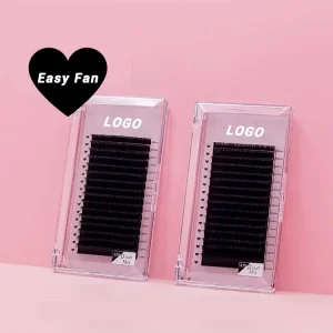 Individual Private Label 0.03 Easy Fan Korean Pbt Volume Eyelash Extension