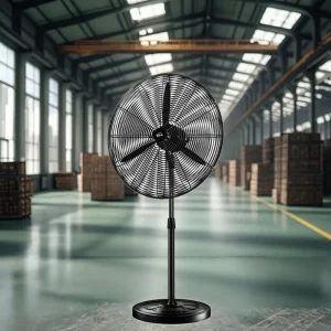 Industrial 110V/220V Large 20”-30” 26” Floor Cooling Fan Mechanical Powerful Air Cooling for Household Use Corner Metal