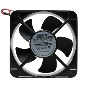 Industrial 8 Inch Exhaust 200mm Axial Cooling Fan 20060 200x200x60mm DC Brushless Ventilation Fan for Server Cabinet