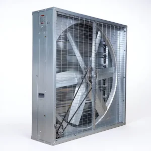 Industrial 800mm & 500mm Square Cast Iron Blade DC Blower Roof Ventilation Fan for Farm Poultry Cooling for Manufacturing Plants