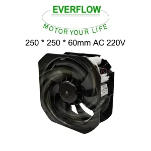 Industrial AC 220 240V Control Cabinet Ventilation High Temperature Resistant Cast Iron Axial Fan for Large Industrial Equipment
