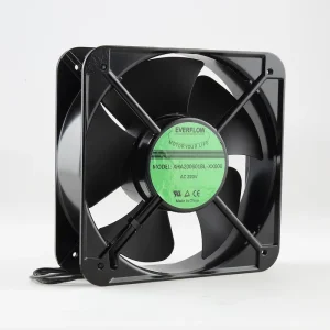 Industrial AC 220V~240V Cooling Fan Control Cabinet Ventilation High Temperature Resistant Cast Iron Axial Fan for Ev Charger