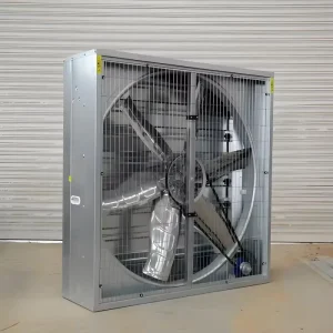 Industrial AC Axial Flow Exhaust Ventilator Various Specifications Steel Blade Ceiling Hanging Fan