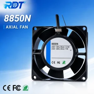 Industrial AC Cooling Fan 8550N Compact Ventilation Fan Energy Efficient Air Circulation Solution Control Cabinet Application