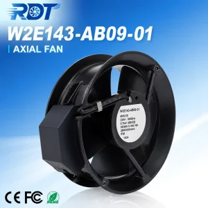 Industrial AC Cooling Fan W2E143 AB09 01 Compact Ventilation Fan Energy Efficient Air Circulation Solution HVAC Equipment