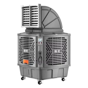 Industrial AC-Powered Electric Air Evaporative Cooler for Commercial Warehouses with 3 Speed Settings