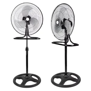 Industrial Air Circulator Cooling Fan 3 in 1 Electric Motor Stand 18 Inch Portable Oscillating Fan 3 Metal Outdoor Hotel