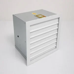 Industrial Anti Rain High Flow Square Wall Mount Axial Fan for Warehouse Logistics Building Ventilation