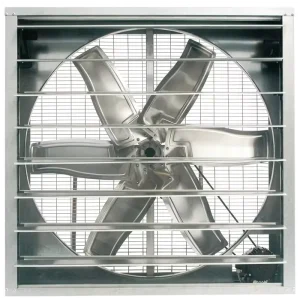 Industrial Auto Louver Dust Proof Waterproof Energy Saving Negative Pressure Fan for Farm Factory Cooling