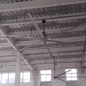 Industrial Axial Ceiling Fan Touch Control 380V Electric Power Aluminum Alloy Blades Ball Bearing Ventilation Fans Industrial