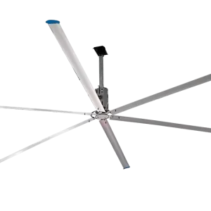 Industrial Axial Fan 24 Stainless Steel Ball Bearing Aluminum Alloy Blades Electric Powered 220V 380V Grey Industrial Fan