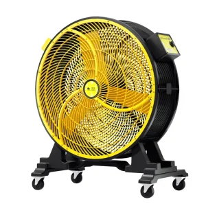 Industrial Axial Flow Exhaust Cooling Fan Construction Site and Commercial Portable Cylindrical Ventilation Fan 16800 43900m h
