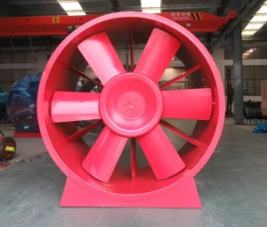 Industrial Axial Flow Fan Used for Ventilation and Air Exchange Blower in Underground Tunnels Mines and Coal Mines