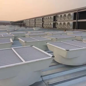 Industrial Axial Negative Pressure Exhaust Fan for Air Exhaust and Dust Removal