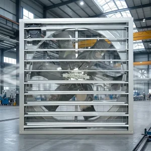 Industrial Cast Iron Centrifugal Exhaust Fan for Poultry Farm House Push Pull Ventilation Equipment ODM Customization Support