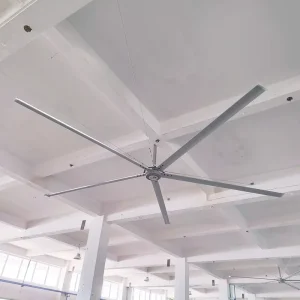 Industrial Ceiling Fan 12ft 3600mm 0.5KW Aluminum Alloy Motor & Gear for Warehouse Gym Commercial Use